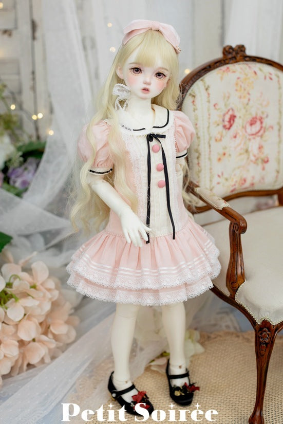 Sailor Dress (Pink) – Dolk BJD