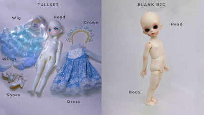 The Difference Between Full Set and Blank BJD Dolls