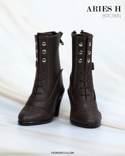 ARIES H Brown [Limited time] | Preorder | SHOES