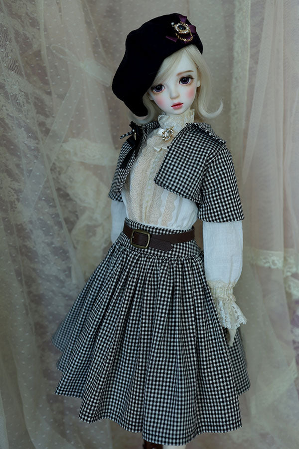 AK-330 Check Skirt (Belt) | Preorder | OUTFIT