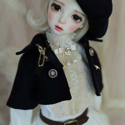 AK-327 Black Jacket (Brooch) | Item in Stock | OUTFIT
