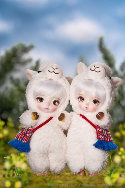 Big Head Alpaca Alex (White) [Limited Time 5%OFF] | Preorder | DOLL