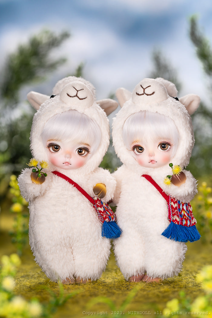 Big Head Alpaca Alex (White) [Limited Time 5%OFF] | Preorder | DOLL