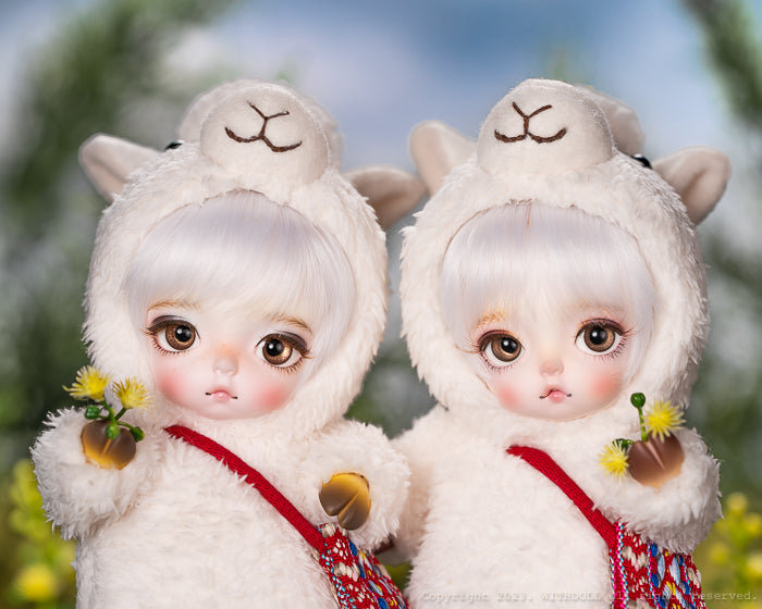 Big Head Alpaca Alex (White) [Limited Time 5%OFF] | Preorder | DOLL