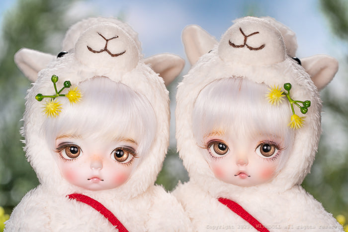 Big Head Alpaca Alex (White) [Limited Time 5%OFF] | Preorder | DOLL