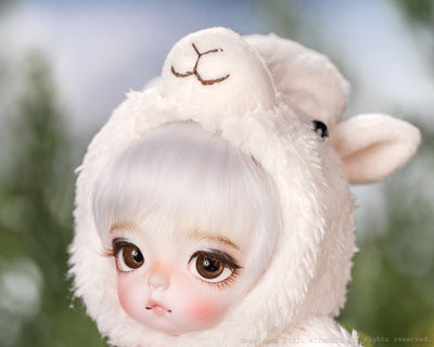 Big Head Alpaca Alex (White) [Limited Time 5%OFF] | Preorder | DOLL