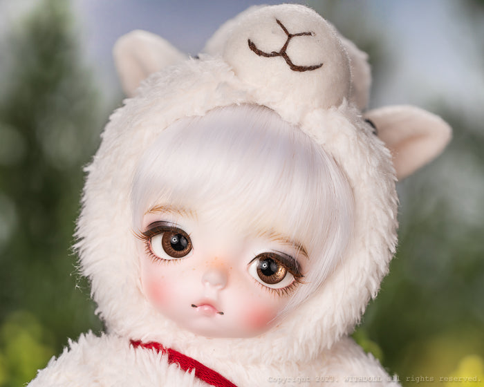 Big Head Alpaca Alex (White) [Limited Time 5%OFF] | Preorder | DOLL