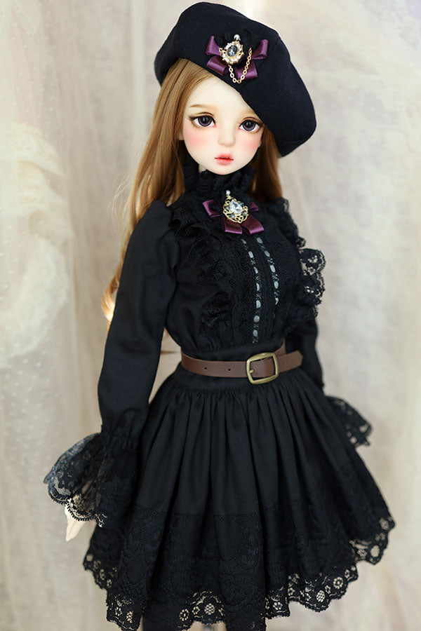 AK-328 Black One Piece (Belt) | Preorder | OUTFIT