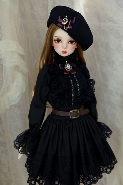 AK-328 Black One Piece (Belt) | Preorder | OUTFIT