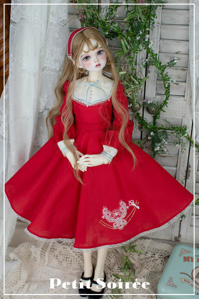 Margaret Dress (SD) -Red | Preorder | OUTFIT