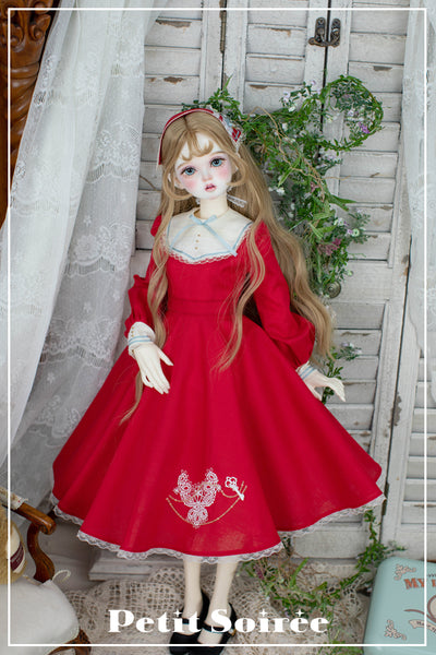Margaret Dress (SD) -Red | Preorder | OUTFIT