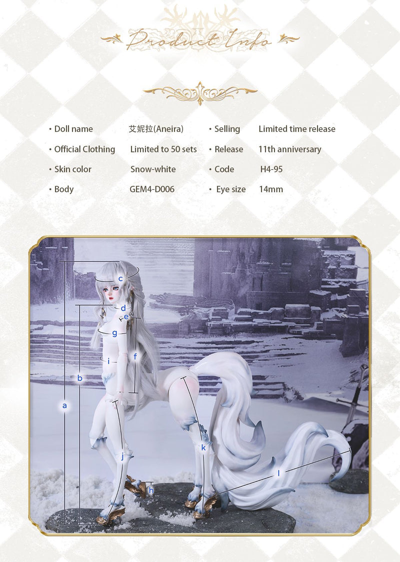 1/4 Centaur Aneira Fullset + Body Blush [Limited Time 20%OFF] | Preorder | DOLL