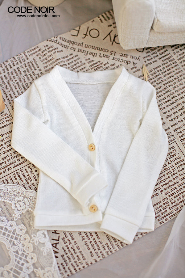 CSD000139 IVORY CARDIGAN [Limited Time] | Preorder | OUTFIT