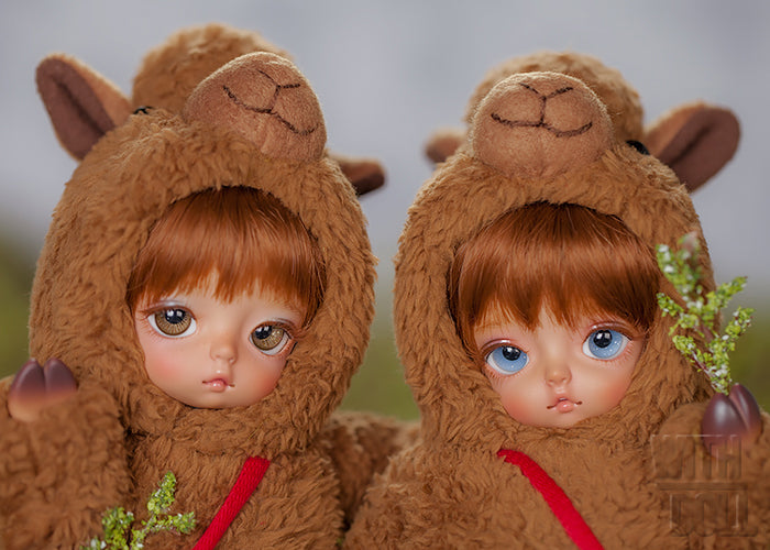 Baby Alpaca Alexa (Brown) Honey Brown Skin [Limited Time Discount] | PREORDER | DOLL