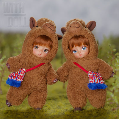 Baby Alpaca Alexa (Brown) Honey Brown Skin [Limited Time Discount] | PREORDER | DOLL