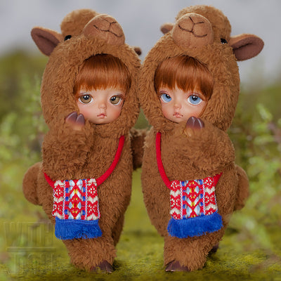 Baby Alpaca Alexa (Brown) Honey Brown Skin [Limited Time Discount] | PREORDER | DOLL