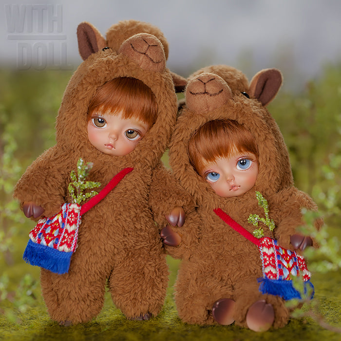 Baby Alpaca Alexa (Brown) Honey Brown Skin [Limited Time Discount] | PREORDER | DOLL