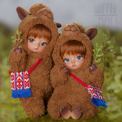 Baby Alpaca Alexa (Brown) Honey Brown Skin [Limited Time Discount] | PREORDER | DOLL