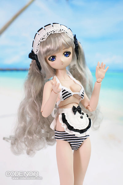 COB000056 Black Maid Style Bikini [Limited Time] | Preorder | OUTFIT