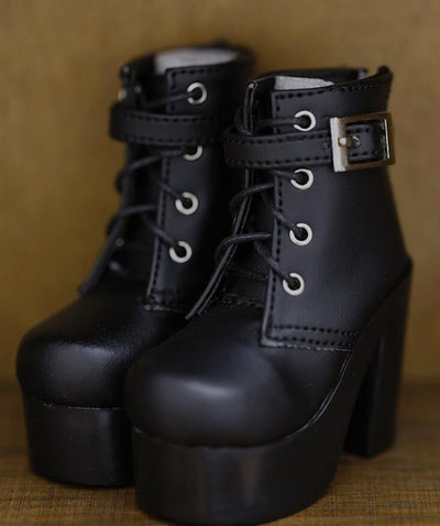 Thick bottom high boots [Black: MSD] | Item in Stock | SHOES