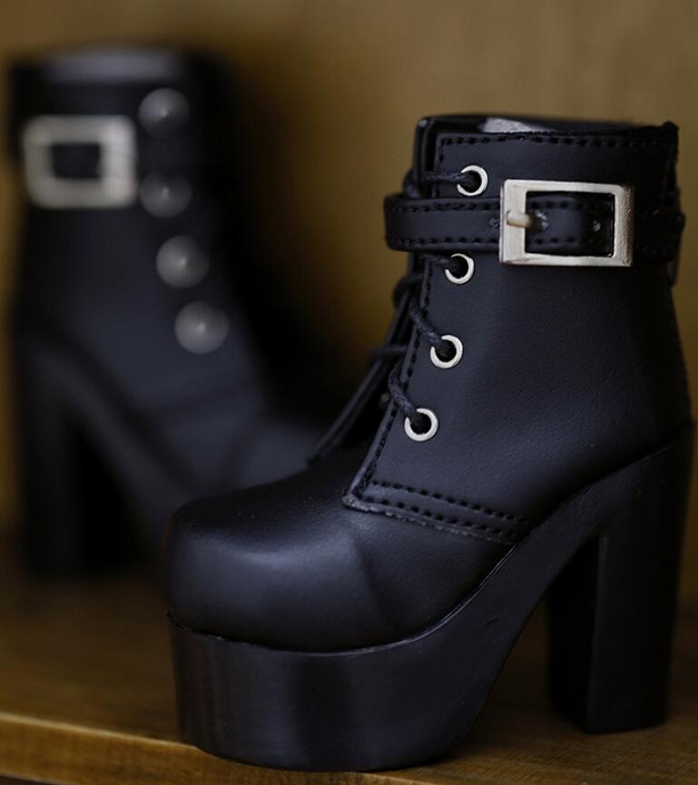 Thick bottom high boots [Black: MSD] | Item in Stock | SHOES