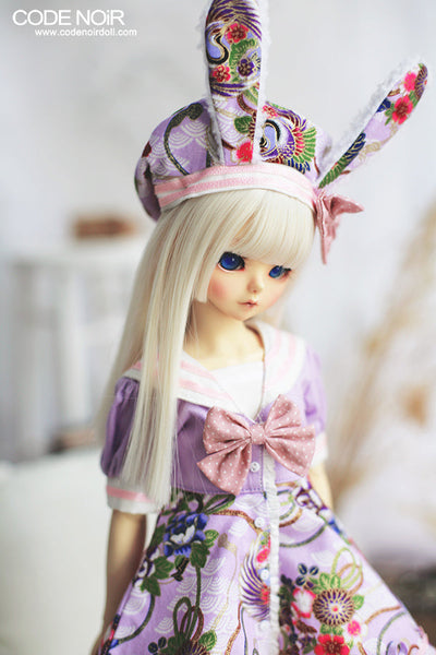 CMD000158 Purple Floral Bunny [Limited Time] | Preorder | OUTFIT