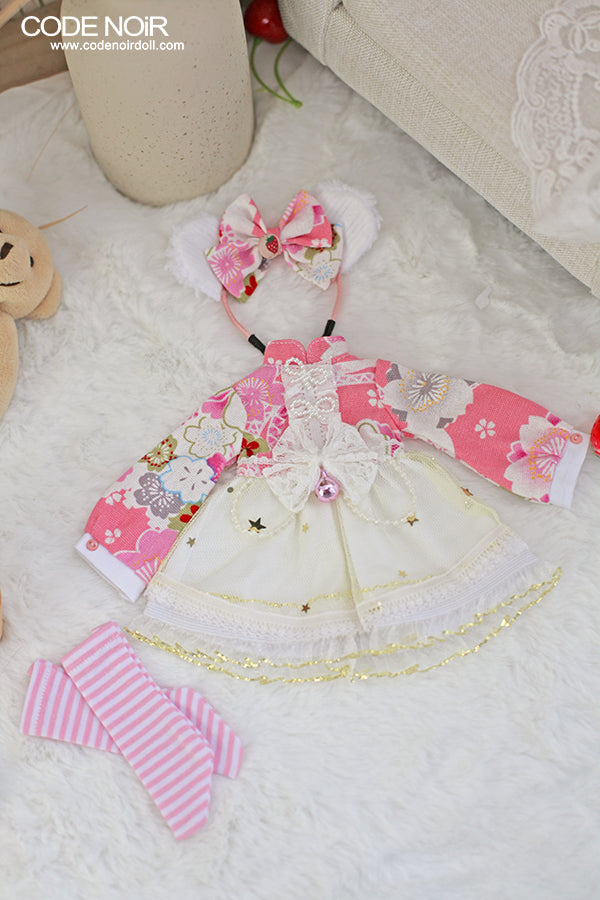 OLD CYD000128 Pink Starry Bear [Limited Time] | Preorder | OUTFIT