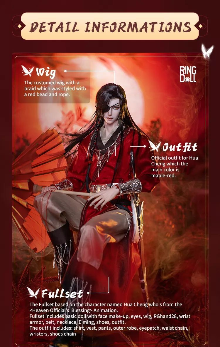 Hua Cheng Fullset [Limited Time] | Preorder | DOLL