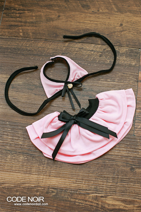 COB000037 Pink Seashell Skirted Bikini [Limited Time] | Preorder | OUTFIT