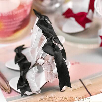 Summer Ribbon Sandals (Black) [DD] | Item in Stock | SHOES