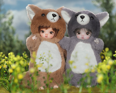 Baby Raccoon (Gray) [5% OFF for a limited time] | Preorder | DOLL