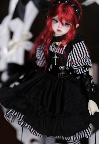 Wild Lily Black (40cm/MDD/kumako) | Item in Stock | OUTFIT