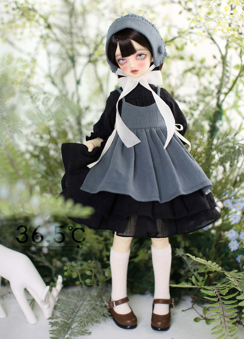 [MSD] Dorothy set - Black (Green) Bonnet（MSD) | Preorder | OUTFIT