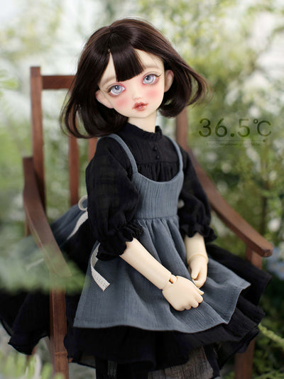 [MSD] Dorothy set - Black (Green) Bonnet（MSD) | Preorder | OUTFIT