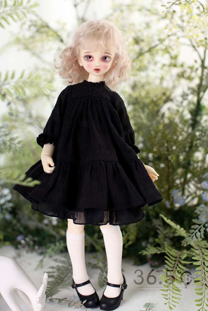 [MSD] Dorothy set - Black (Black) Bonnet（MSD) | Preorder | OUTFIT