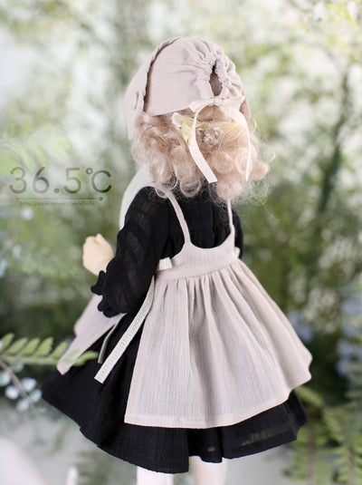 [MSD] Dorothy set - Black (Pink) Bonnet（MSD) | Preorder | OUTFIT