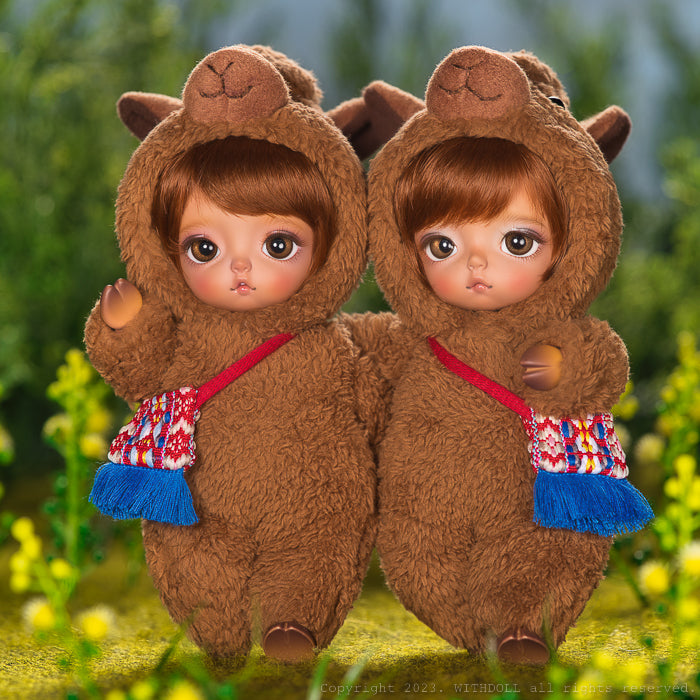 Big Head Alpaca Alex (Brown) [5% OFF for a limited time] | PREORDER | DOLL