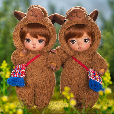 Big Head Alpaca Alex (Brown) [5% OFF for a limited time] | PREORDER | DOLL