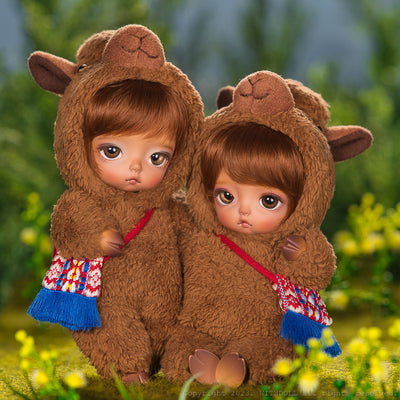 Big Head Alpaca Alex (Brown) [5% OFF for a limited time] | PREORDER | DOLL