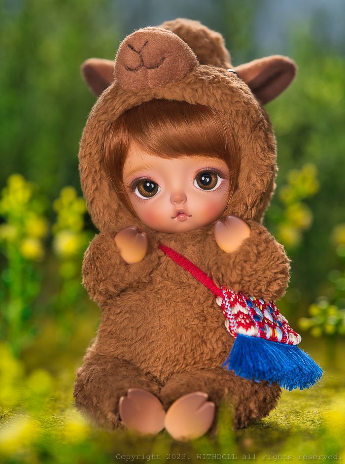 Big Head Alpaca Alexa (Brown) [5% OFF for a limited time] | PREORDER | PARTS