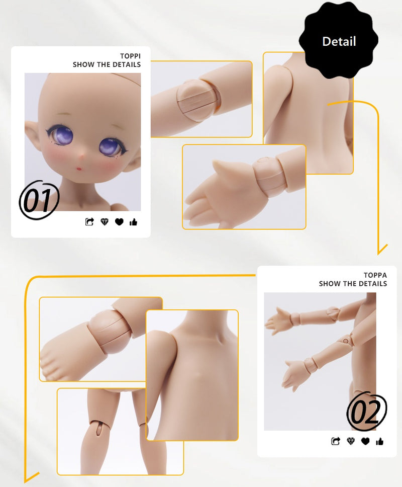 Toppa (Chocolate Skin) [Limited quantity] | PREORDER | DOLL