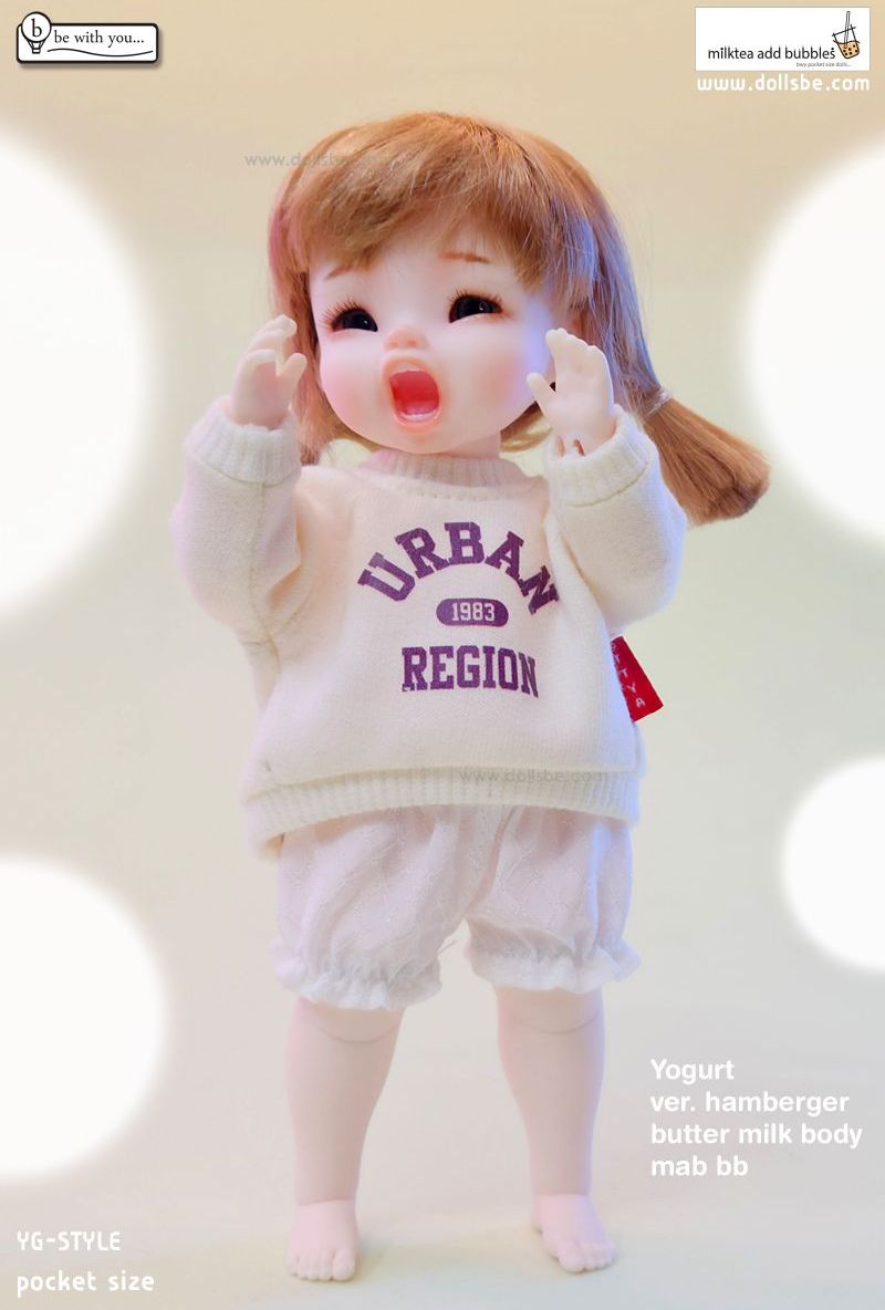 Yogurt Ver. Hamberger mab 18cm Doll [Limited Time 10% OFF] | PREORDER | DOLL