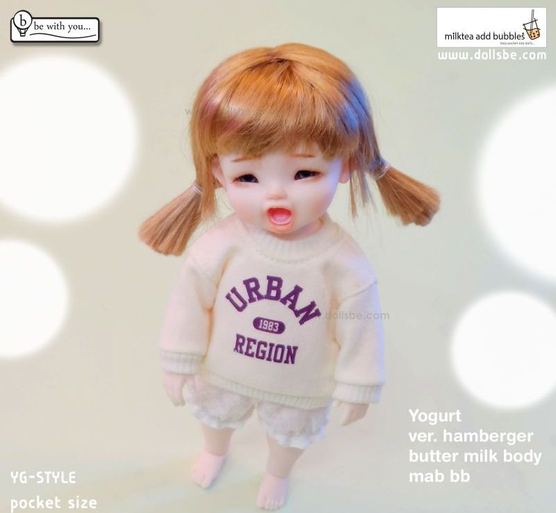 Yogurt Ver. Hamberger mab 18cm Doll [Limited Time 10% OFF] | PREORDER | DOLL