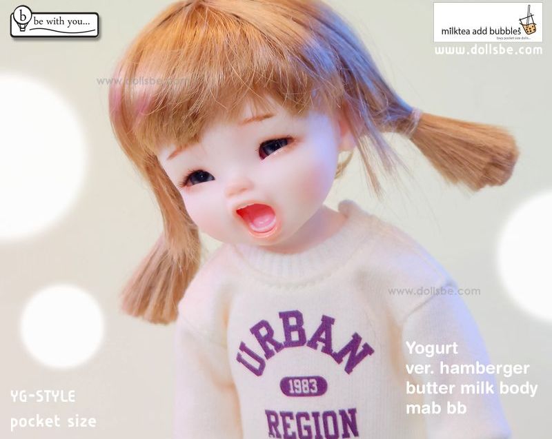 Yogurt Ver. Hamberger mab 18cm Doll [Limited Time 10% OFF] | PREORDER | DOLL
