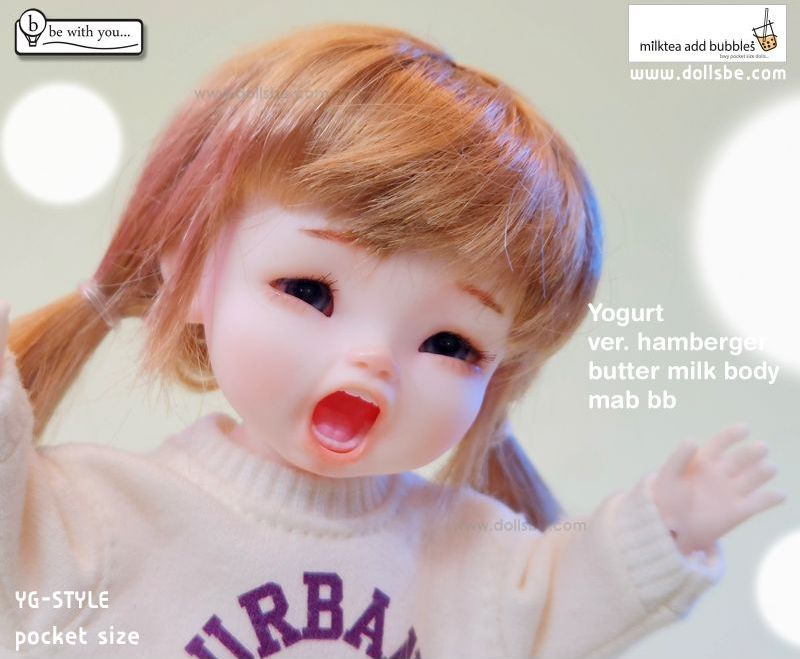 Yogurt Ver. Hamberger mab 18cm Doll [Limited Time 10% OFF] | PREORDER | DOLL