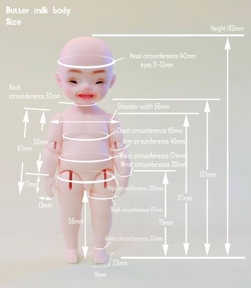 Yogurt Ver. Hamberger mab 18cm Doll [Limited Time 10% OFF] | PREORDER | DOLL