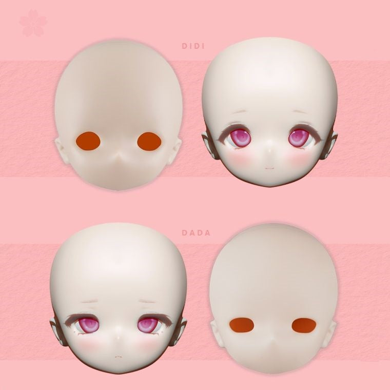 Blind 1/4 Head (Random) Chocolate Skin [Limited quantity] | PREORDER | PARTS