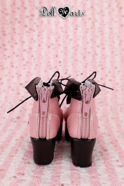 MS000663 Black and pink platform boots [MSD] [Limited Quantity] | Preorder | SHOES