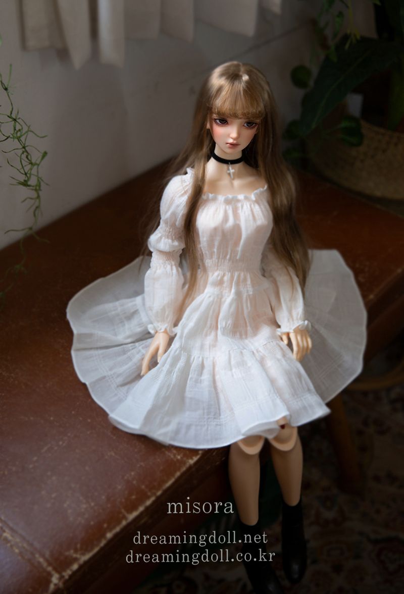 Outfit [Queen elva]ap04-White [Basic] | Preorder | OUTFIT