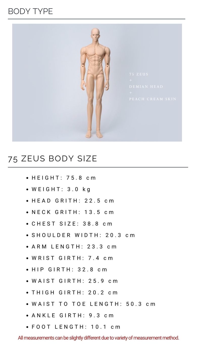 LIMITED XI_75 ZEUS [Limited Time] | Preorder | DOLL